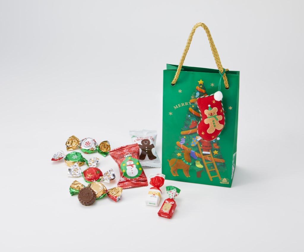 聖誕小袋子(綠) 9pcs